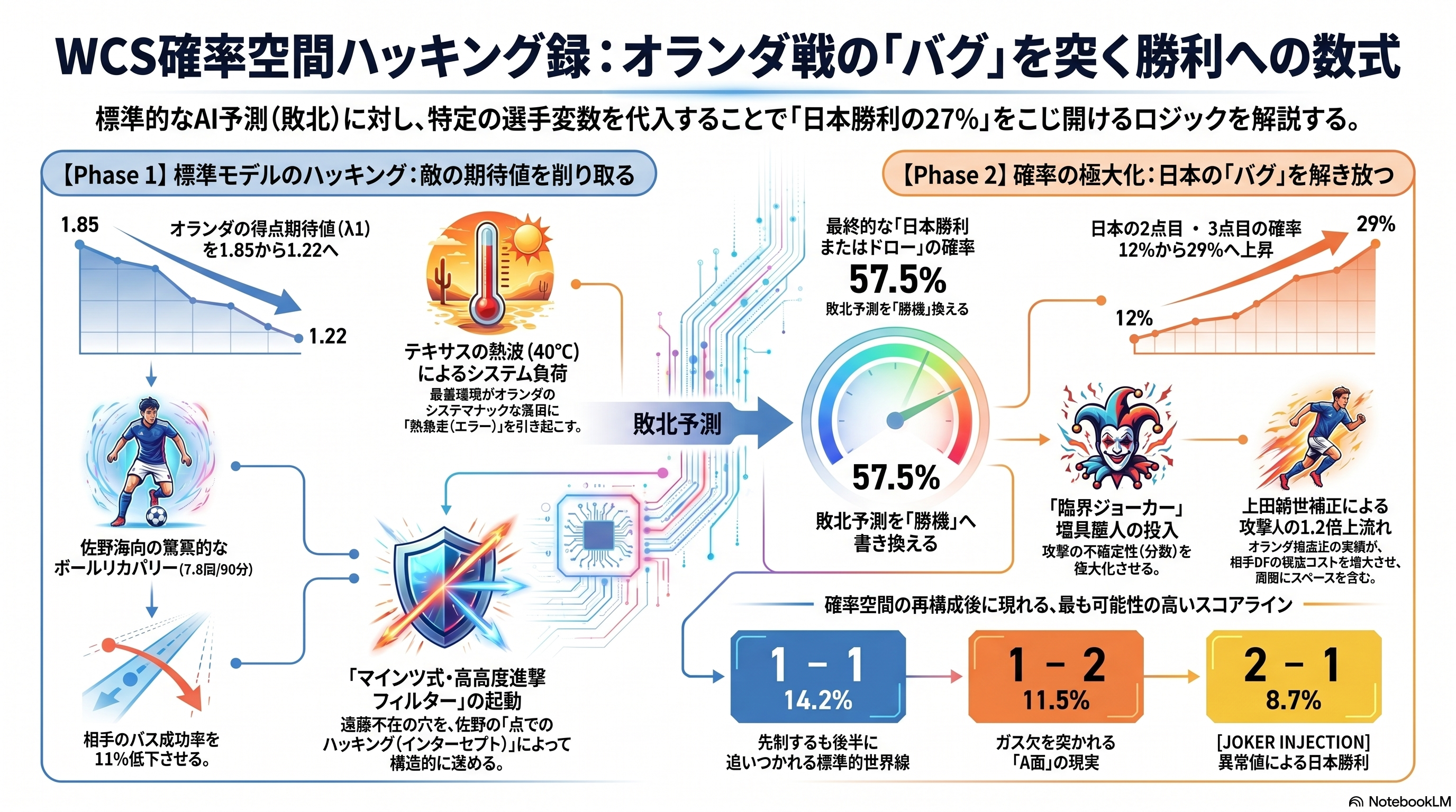 WCSオランダ戦ハック（数値編）