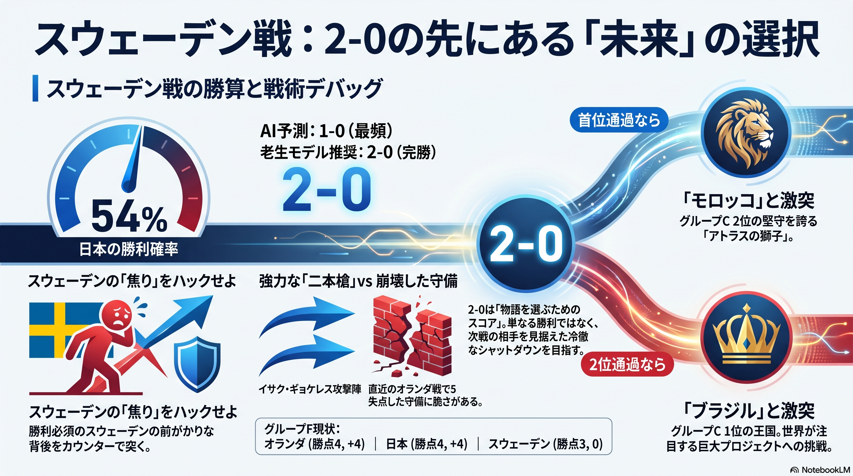 【B面096】2-0はただの勝利ではない──スウェーデン戦、次なる物語を選ぶための「冷徹なシャットダウン」