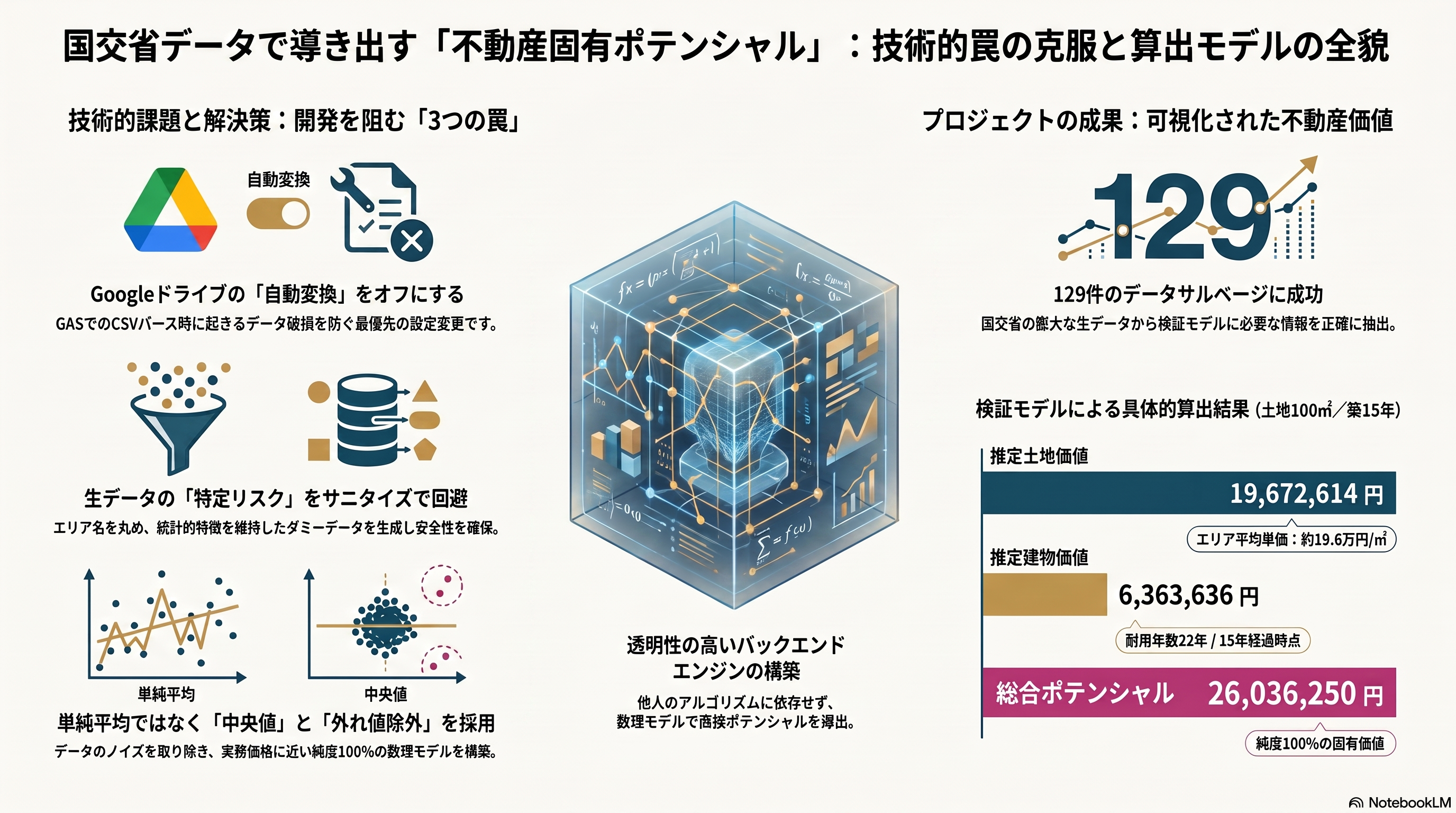 不動産価値算出モデルの解説