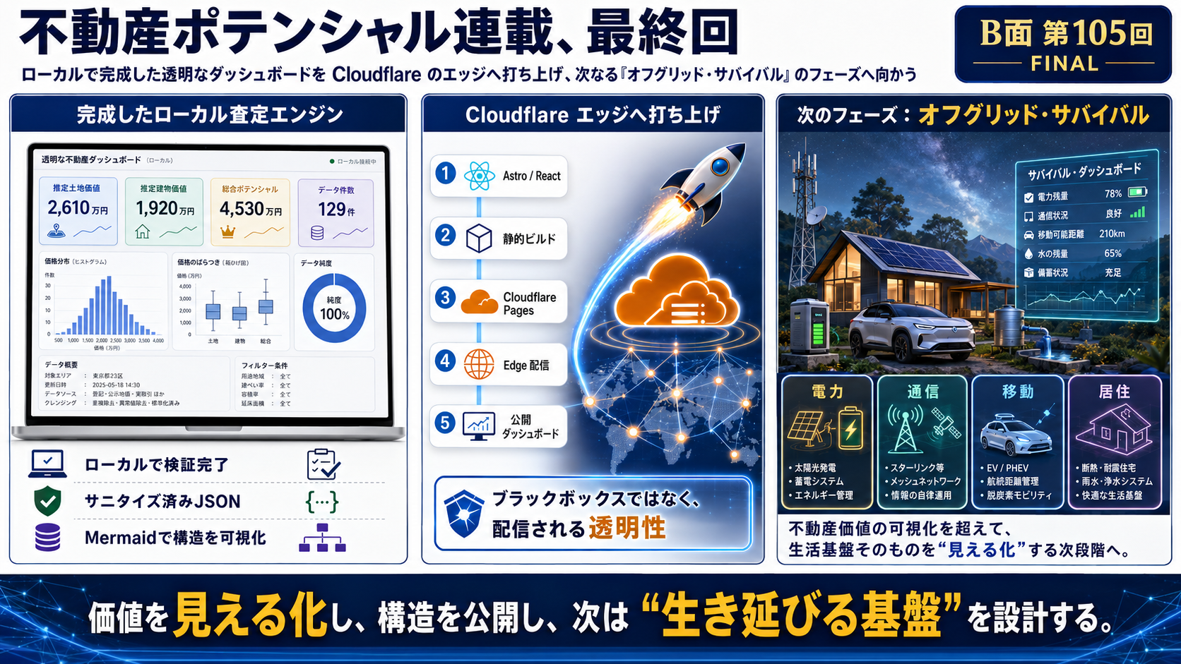 【B面105】生存戦略としてのデプロイ──「見える査定エンジン」をCloudflareのエッジへ放つ
