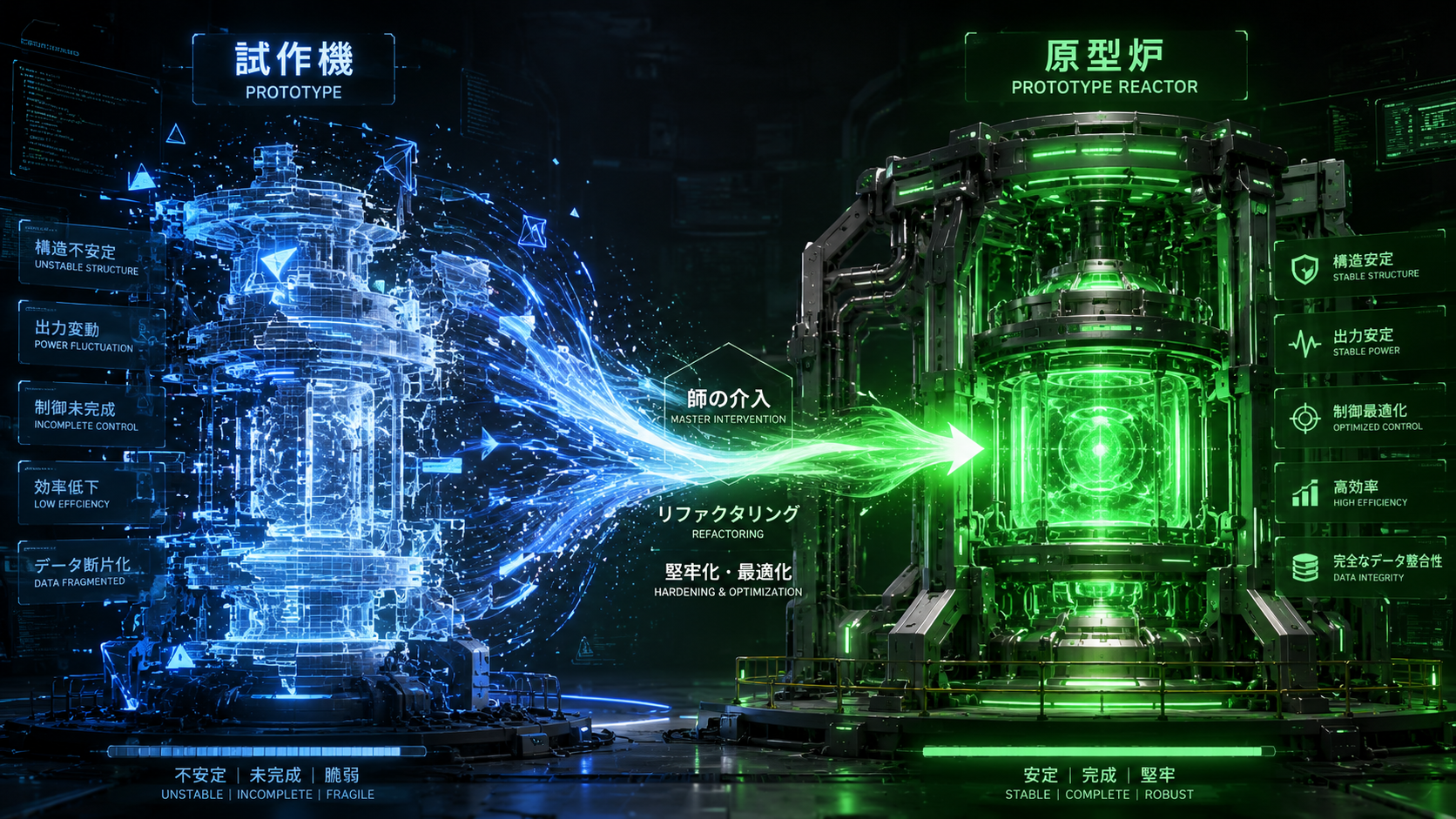【B面115】【Vibe Coding連載 第5回】「動くオモチャ」から「原型炉」へ：AI自律開発を責任あるシステムへ昇華させるB115プロトコル