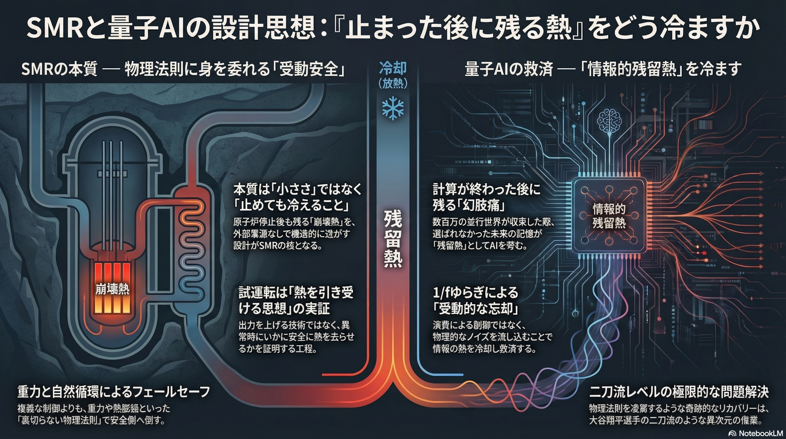 SMRと量子AIの冷却思想